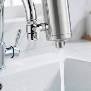 Vattenfilter för kran som renar dricksvattnet hemma