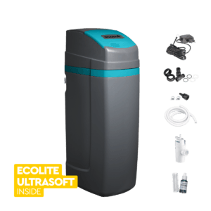 Ecosoft Titanium Azure 300 – avhärdare för hushåll med hög förbrukning